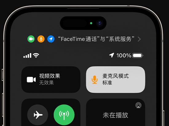 新晃苹果授权维修网点分享iPhone在通话时让你的声音更清晰 