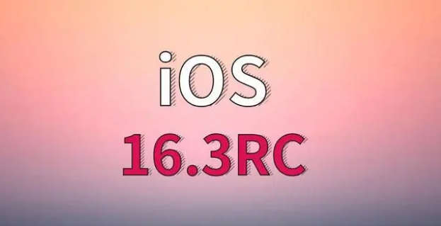 新晃苹果手机维修分享iOS 16.3 RC版升级_iOS 16.3 RC版一键刷机教程 